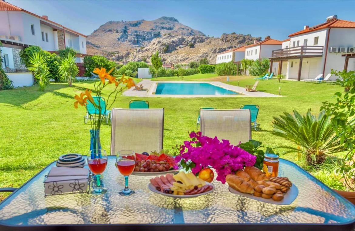 Posidonia Luxury Villas Kolympia Kolymbia Exterior foto